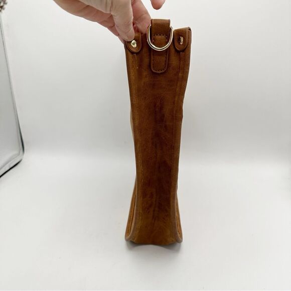 Mix and Match Snap Messenger Crossbody Vegan Handbag (guitar strap not included) - Picture 5 of 10